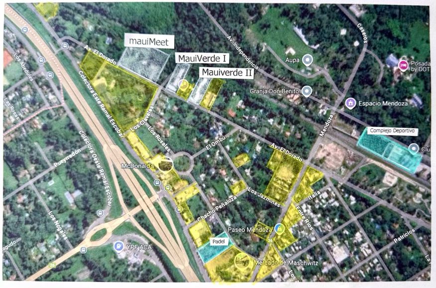 Mapa de ubicación de mauiMeet en Maschwitz